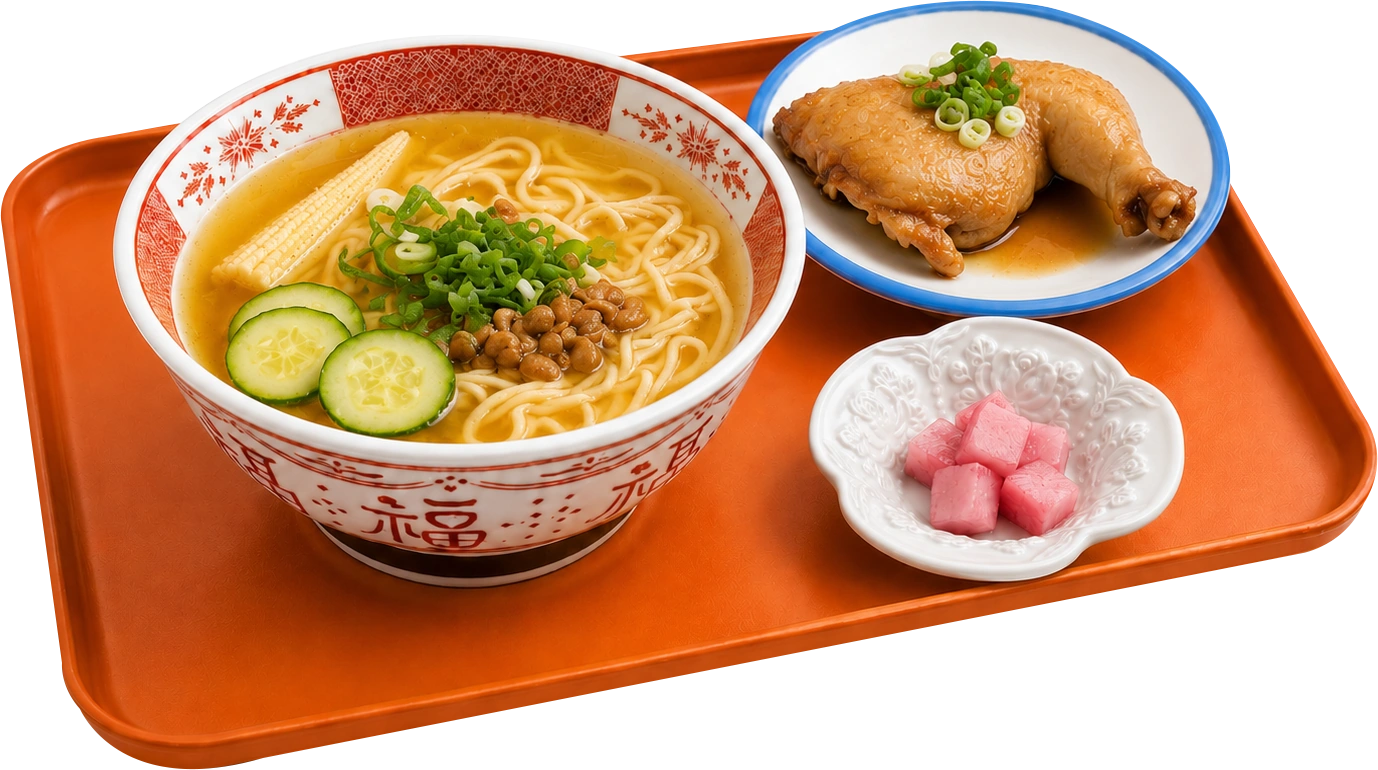 老滷雞腿麵
